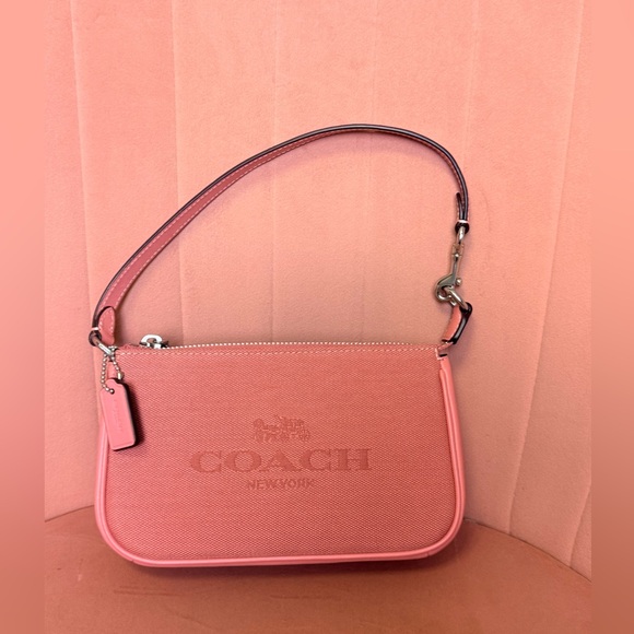 Coach Handbags - Coach Coral Pink Shoulder Bag